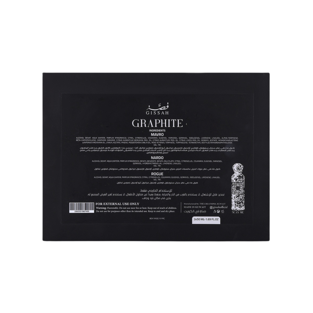 Gissah Graphite Set
